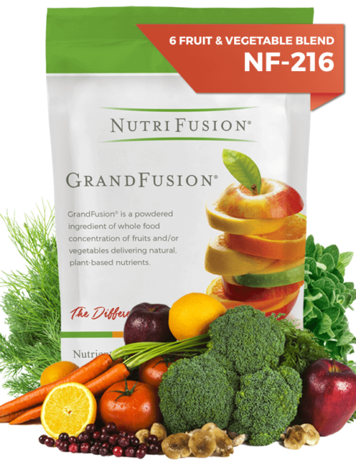 fruit vegetables powdered vitamins nutrifusion grandfusion
