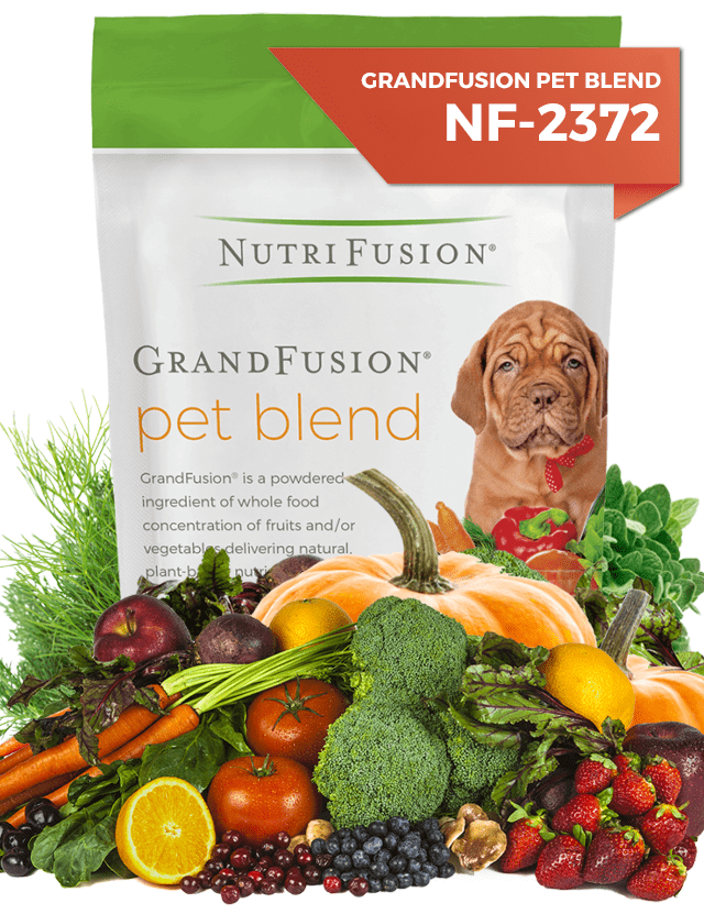 nutrifusion pet grandfusion vitamins minerals fruits vegetables powdered dogs cats pets